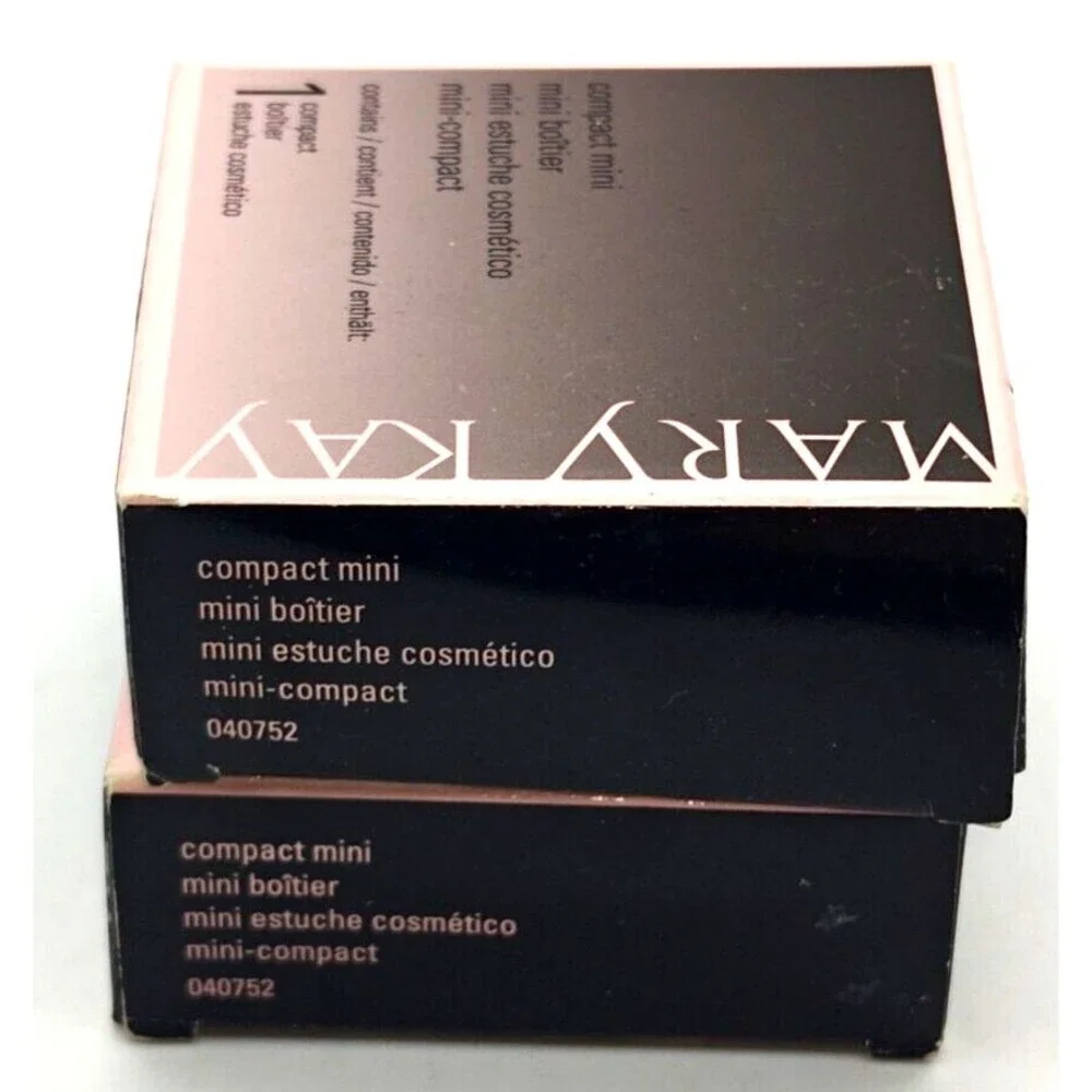 lot of 2 Mary Kay Compact Mini 040752 New in box